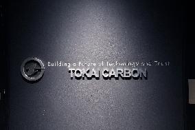Tokai Carbon signage and logo